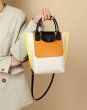 画像8: Nylon color block tote shoulder eco shopping bag　ナイロンカラーブロックトートショルダーエコショッピングバッグ (8)