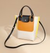 画像10: Nylon color block tote shoulder eco shopping bag　ナイロンカラーブロックトートショルダーエコショッピングバッグ (10)