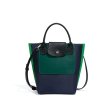 画像5: Nylon color block tote shoulder eco shopping bag　ナイロンカラーブロックトートショルダーエコショッピングバッグ (5)