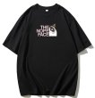 画像3: Unisex NOPE x Half Cat Print Short Sleeve T-Shirt　男女兼用ユニセックスNOPE×ハーフキャット猫プリントラウンドネック半袖Tシャツ (3)