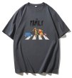 画像5: Unisex Winnie the Pooh and Friends x Abbey Road Short Sleeve T-Shirt　男女兼用ユニセックスくまのプーさん  仲間たち×アビイ・ロードプリントラウンドネック半袖Tシャツ (5)