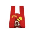 画像2: Mickey & Goofy Best Knit Tote Bag　　ミッキー＆グーフィベストニットトートバッグ (2)