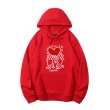 画像5: Unisex Casual Cotton Keith Haring Logo Hoodies  Pullover Long Sleeve Hooded Sweatshirt Heart carry メンズ コットン キースヘリング ロゴパーカースウェット ユニセックス 男女兼用 (5)