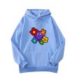 画像11: Unisex Smile Flower Print Hoodie  long sleeve sweatshirt  スマイルフラワー 長袖フーディパーカースウェット (11)