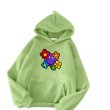 画像13: Unisex Smile Flower Print Hoodie  long sleeve sweatshirt  スマイルフラワー 長袖フーディパーカースウェット (13)