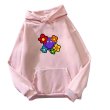 画像12: Unisex Smile Flower Print Hoodie  long sleeve sweatshirt  スマイルフラワー 長袖フーディパーカースウェット (12)