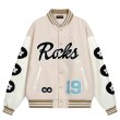 画像2: The Best89 BASEBALL JACKET baseball uniform jacket blouson  ユニセックス 男女兼用 モノグラム スタジアムジャンパー スタジャン MA-1 ボンバー ジャケット ブルゾン (2)