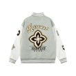 画像5: HARVEST Diamond Embroidery stadium jumper Baseball Jacket  blouson   ユニセックス 男女兼用HARVESTダイアモンド刺繍ベースボールジャケットスタジアムジャンパージャケット スタジャン ブルゾン (5)