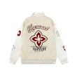 画像6: HARVEST Diamond Embroidery stadium jumper Baseball Jacket  blouson   ユニセックス 男女兼用HARVESTダイアモンド刺繍ベースボールジャケットスタジアムジャンパージャケット スタジャン ブルゾン (6)