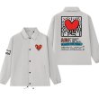 画像16: Unisex Keith Haring windbreaker Jacket  ユニセックス 男女兼用 キース・ヘリング ウインドブレーカー ジャケット コート (16)