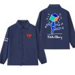 画像2: Unisex Keith Haring windbreaker Jacket  ユニセックス 男女兼用 キース・ヘリング ウインドブレーカー ジャケット コート (2)