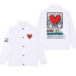 画像5: Unisex Keith Haring windbreaker Jacket  ユニセックス 男女兼用 キース・ヘリング ウインドブレーカー ジャケット コート (5)