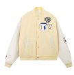 画像5: Flocking embroidered stadium jumper Baseball Jacket  blouson   ユニセックス 男女兼用フロッキング刺繍ベースボールジャケットスタジアムジャンパージャケット スタジャン ブルゾン (5)