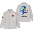 画像15: Unisex Keith Haring windbreaker Jacket  ユニセックス 男女兼用 キース・ヘリング ウインドブレーカー ジャケット コート (15)