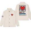 画像20: Unisex Keith Haring windbreaker Jacket  ユニセックス 男女兼用 キース・ヘリング ウインドブレーカー ジャケット コート (20)