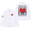 画像8: Unisex Keith Haring windbreaker Jacket  ユニセックス 男女兼用 キース・ヘリング ウインドブレーカー ジャケット コート (8)