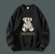 画像4: Unisex Violent Bear Dollar Bearbrick round neck sweatshirt　男女兼用 ユニセックスダラーベアブリック ベアプリントラウンドネック スウェットシャツ (4)