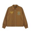 画像4: Embroidered lapel letter and angel emblem Jacket  blouson   ユニセックス 男女兼用ラペルレター＆エンジェルエンブレム刺繍ジャケットスタジアムジャンパージャケット スタジャン ブルゾン (4)