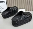 画像3: Flat thick sole Baotou leather braided slippers sandals　レザー編み込みプラットフォーム厚底ハーフサンダル　スリッパ (3)