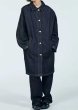 画像5: Denim stand collar mid-length coat jacket　デニムステンカラーミドル丈コート　ジャケット (5)