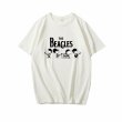 画像5: Snoopy the beagles Beatles Abbey Road Print Tshirts ユニセックス男女兼用 ザベーグルズアビーロードスヌーピー 半袖 Tシャツ (5)