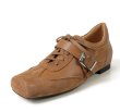 画像3: Women's French Belt Buckle Leather Single Shoe Sneakers　英国フレンチベルトバックルレザーシングルシューズスニーカースリッポンローファー (3)