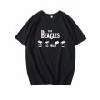 画像3: Snoopy the beagles Beatles Abbey Road Print Tshirts ユニセックス男女兼用 ザベーグルズアビーロードスヌーピー 半袖 Tシャツ (3)