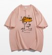 画像11: Mouse x Cheese  Print Tshirts  ユニセックス男女兼用マウスネズミ×チーズプリント半袖 Tシャツ (11)