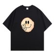 画像1: Smile Peace  Print Tshirts  ユニセックス男女兼用スマイルピースプリント半袖 Tシャツ (1)