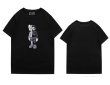 画像2: Half & Half kawsx Terminator Print Tshirts  ユニセックス男女兼用ハーフ＆ハーフカウズ×ターミネーター半袖 Tシャツ (2)