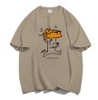 画像1: Mouse x Cheese  Print Tshirts  ユニセックス男女兼用マウスネズミ×チーズプリント半袖 Tシャツ (1)