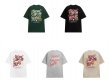 画像6: Graffiti kaws bear Letter Print round neck T-shir  ユニセックス男女兼用グラフィックカウズベアプリント半袖 Tシャツ (6)