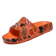 画像3: Pop Art  flip flops  soft bottom sandals slippers  ポップアートフリップフロップサンダルシャワーサンダル ビーチサンダルユニセックス男女兼用 (3)