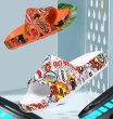 画像5: Pop Art  flip flops  soft bottom sandals slippers  ポップアートフリップフロップサンダルシャワーサンダル ビーチサンダルユニセックス男女兼用 (5)