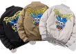 画像6: Pirates Mickey Mouse Embroidery MA-1 Jacket  blouson   ユニセックス 男女兼用パイレーツミッキーマウス刺繍MA-1ジャケットスタジアムジャンパージャケット スタジャン ブルゾン (6)