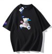 画像2: NASA x 3D Bear Round Neck T-Shirt   ユニセックス男女兼用3Dベア熊プリント半袖 Tシャツ (2)