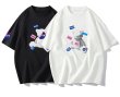 画像5: NASA x 3D Bear Round Neck T-Shirt   ユニセックス男女兼用3Dベア熊プリント半袖 Tシャツ (5)