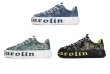 画像4: Unisex Tie-dye canvas platform lace-up sneakers shoes  ユニセックス 男女兼用タイダイキャンバス厚底レースアップスニーカー (4)