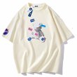 画像4: NASA x 3D Bear Round Neck T-Shirt   ユニセックス男女兼用3Dベア熊プリント半袖 Tシャツ (4)