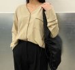 画像8: Nylon Drawstring Lightweight Foldable Tote Shoulder Bag　男女兼用ユニセックスナイロン巾着軽量折りたたみトートショルダーバッグ (8)