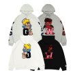 画像5: Unisex GRAF Angel & Devil Embroidered Hoodie　メンズ 男女兼用ユニセックスエンジェル＆悪魔刺繍フーディパーカースウェット  (5)