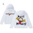 画像12: Unisex American Garfield & Friends Print Hoodie　 男女兼用ユニセックス アメリカン ガーフィールド &ゆかいな仲間たちプリントフーディ (12)