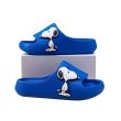 画像3: Snoopy Deformed donut flip flops soft bottom sandals slippers Beach sandals  ユニセックス男女兼用 スヌーピー ドーナツ フリップフロップ  シャワー ビーチ サンダル (3)