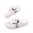 画像1: Snoopy Deformed donut flip flops soft bottom sandals slippers Beach sandals  ユニセックス男女兼用 スヌーピー ドーナツ フリップフロップ  シャワー ビーチ サンダル (1)