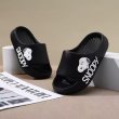 画像6: Snoopy Deformed Heart flip flops soft bottom sandals slippers Beach sandals  ユニセックス男女兼用 スヌーピー ハート フリップフロップ  シャワー ビーチ サンダル (6)