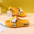 画像16: Snoopy Deformed donut flip flops soft bottom sandals slippers Beach sandals  ユニセックス男女兼用 スヌーピー ドーナツ フリップフロップ  シャワー ビーチ サンダル (16)