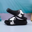 画像11: Snoopy Deformed Heart flip flops soft bottom sandals slippers Beach sandals  ユニセックス男女兼用 スヌーピー ハート フリップフロップ  シャワー ビーチ サンダル (11)