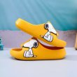 画像13: Snoopy Deformed Heart flip flops soft bottom sandals slippers Beach sandals  ユニセックス男女兼用 スヌーピー ハート フリップフロップ  シャワー ビーチ サンダル (13)