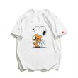 画像3: snoopy astronaut print　 ユニセックス 男女兼用宇宙飛行士スヌーピープリント 半袖Tシャツ (3)