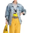 画像3: Aged Snoopy retro denim jacket G-jean 　レトロスヌーピーデニムジャケットGジャン (3)